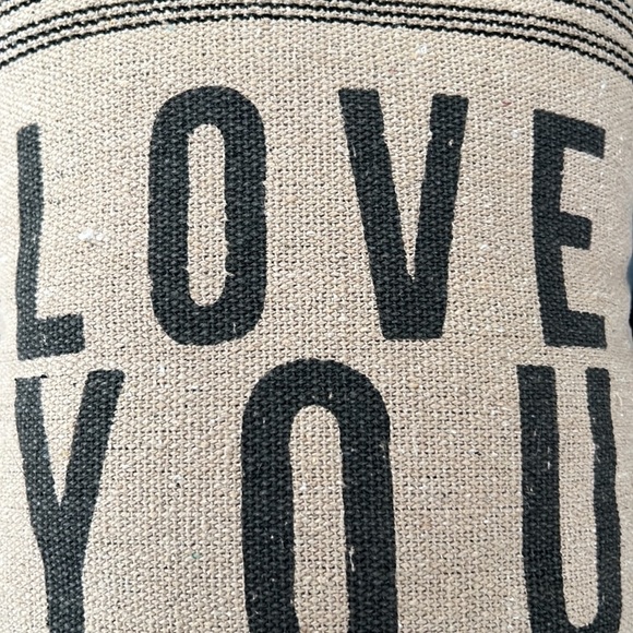 CLEARANCE 🍁Pillow “Love you more” - Picture 3 of 5